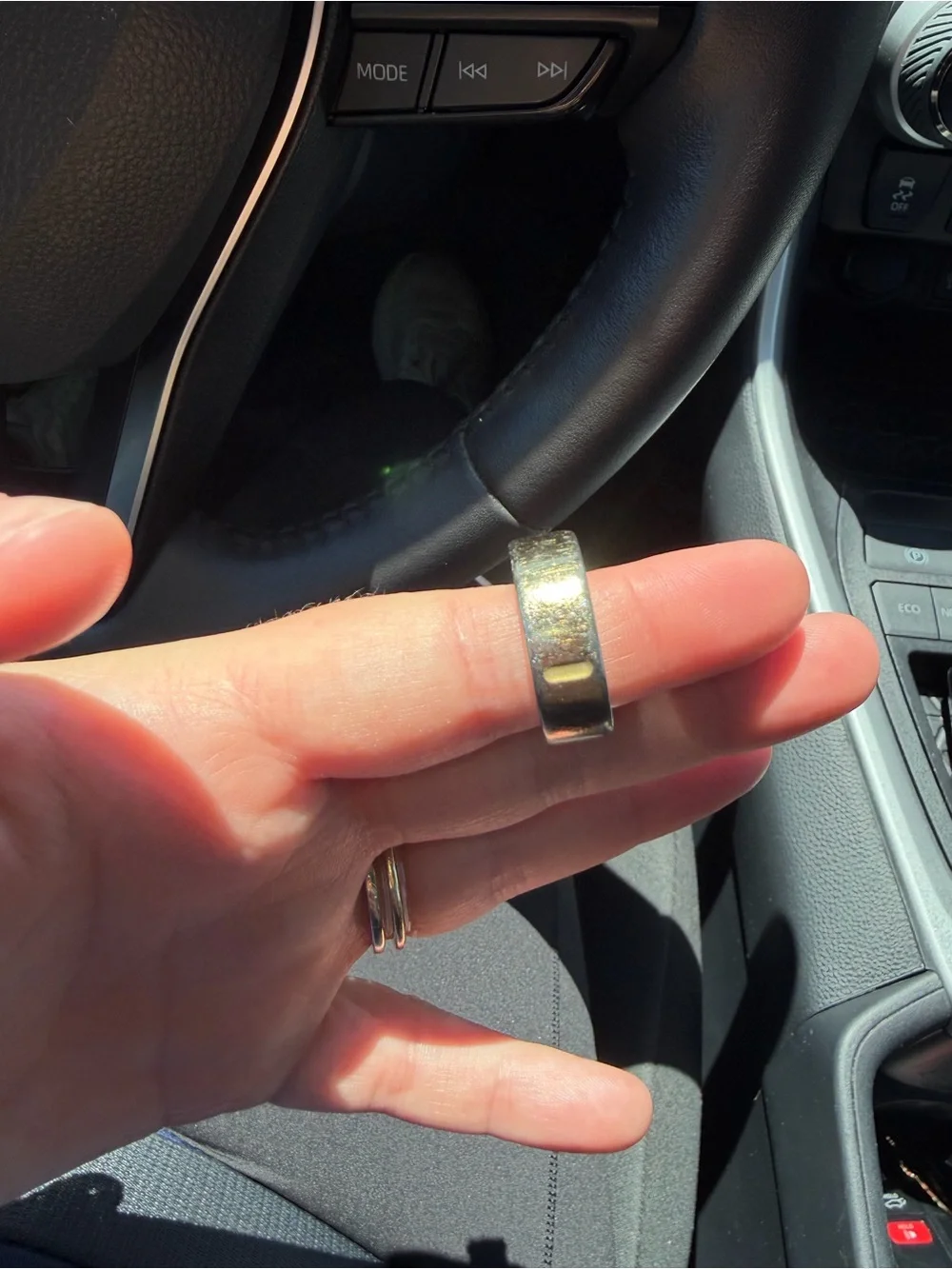 OURA RING SIZE 8 Gold Ring - Accessories